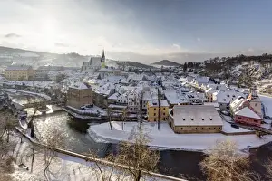 UNESCO World Heritage Site Cesky Krumlov Drucke: Cesky Krumlov