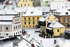 Czech Republic UNESCO World Heritage Drucke: Cesky Krumlov