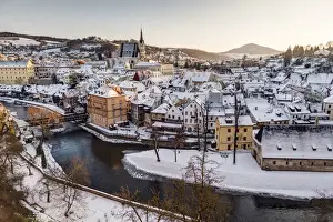 UNESCO World Heritage Site Travel Destinations Drucke: Cesky Krumlov