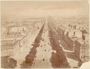 International Landmark Paris Drucke: Champs Elysees