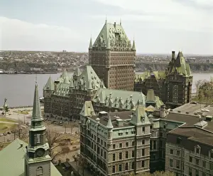 Canadian Pacific Railway History Drucke: Chateau Frontenac
