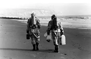 Isle Of Wight Landscape Drucke: Checking Pollution