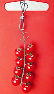 Red Vegetable Images Drucke: Cherry tomatoes
