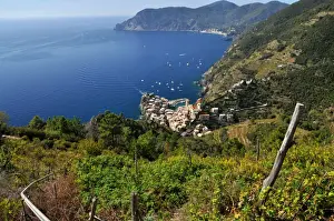 Cinque Terre Landscape Photography Drucke: Part of Cinque Terre