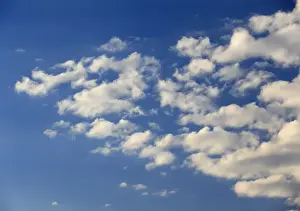 Cloudy Skies Photography Drucke: Clouds in the sky