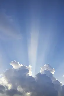 Backlit Cloud Formations Drucke: Cloudy mood