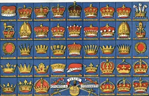 British Royalty Images Drucke: Crowns And Coronets