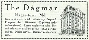 Vintage Hotel Advertisements Drucke: The Dagmar Hotel