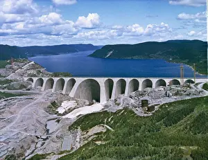 Hydroelectric Power Plant Drucke: Daniel-Johnson Dam