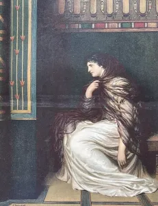 Cleopatra VII Philopator Drucke: Cleopatra in the temple