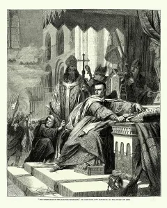 Norman Conquest Art Drucke: Coronation of William the Conqueror