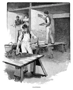 Plastering Techniques Drucke: Plastering