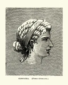 Cleopatra VII Philopator Drucke: Portrait of Cleopatra