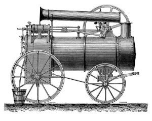 Zugsdampfmaschine