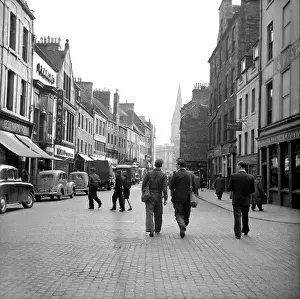 Scottish Cityscape Drucke: Dundee Shops