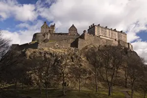 Edinburgher Festung in Schottland, Großbritannien