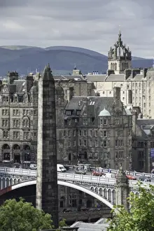 Scotland UNESCO World Heritage Site Drucke: Edinburgh skyline