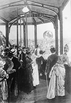 Archival Fine Art Prints Drucke: Eiffel Balloons