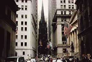 Trinity Church NYC Drucke: Federal Hall