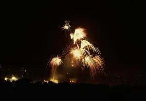 London Fireworks Display Drucke: Fireworks For Royals