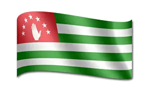 Abkhazia Flag Drucke: Flag of Abkhazia