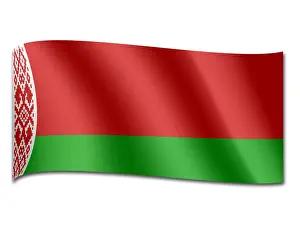 National Colors Of Belarus Drucke: Flag of Belarus