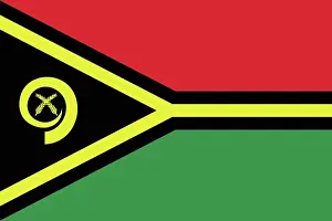 Bundesflagge von Vanuatu