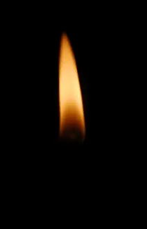 Dark Background Flames Drucke: Flame