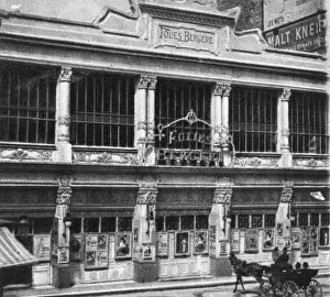 Montmartre District Drucke: Folies Facade