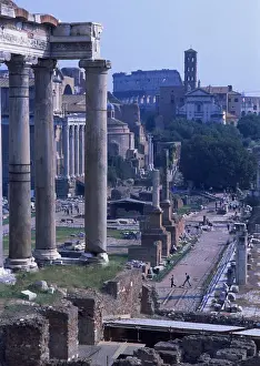 Ancient Roman Architecture Photos Drucke: Foro Romano