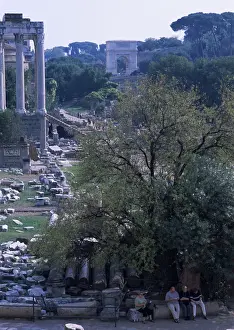 Lazio Region Photography Drucke: Foro Romano