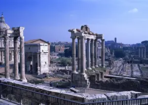 UNESCO World Heritage Sites Rome Drucke: Foro Romano