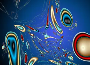 Digital Artwork Drucke: Fractal graphics, abstract