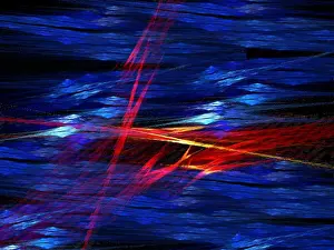 Abstract Geometry Drucke: Fractal object