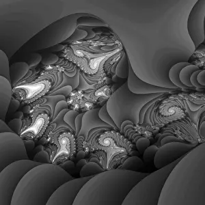 Abstract Geometry Drucke: Fractal object
