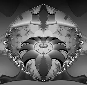 Geometric Shapes Illustration Drucke: Fractal object
