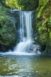Baden Wurttemberg Waterfalls Drucke: Geroldsauer Wasserfall waterfall, Schwarzwald, Baden-Baden, Baden-Wurttemberg, Germany