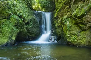 Baden Wurttemberg Waterfalls Drucke: Geroldsauer Wasserfall waterfall, Schwarzwald, Baden-Baden, Baden-Wurttemberg, Germany