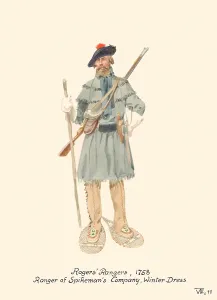 Bildende Kunst Drucke: Ranger der Spikeman's Company