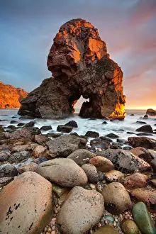 Portuguese Coastal Landscapes Drucke: Golden light