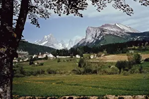 Vintage Outdoor Photography Drucke: Graian Alps