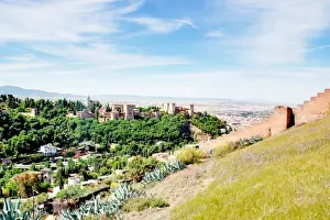 Spanish Travel Destinations Drucke: Granada
