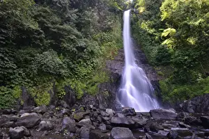 Bali Waterfalls Drucke: Great Git Git waterfall, central Bali, Bali, Indonesia