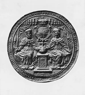16th Century Artwork Drucke: Great Seal