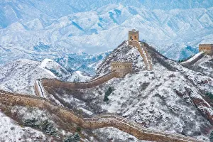 Große Mauer im Winter