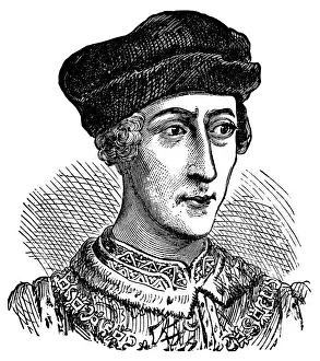 Retro Revival Style Drucke: Henry V