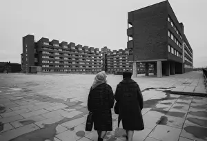 Black And White Photography London Drucke: Highbury Quadrant