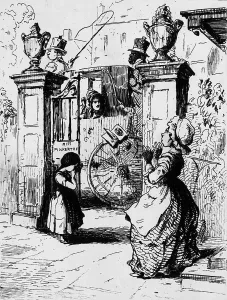 Victorian Era Female Figures Drucke: Becky Sharp