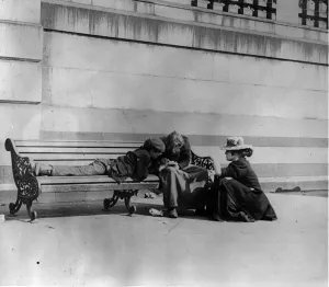 Trafalgar Square Photos Drucke: On The Bench