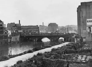 Bristol Landmarks Drucke: Bristol Bridge